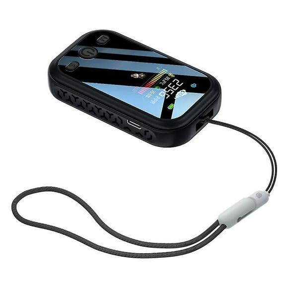 Mini Co2 Detector, Quality Monitor, Stylish And Lightweight Co2 Monitor You Can Use Anywhere Black