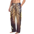 thumbnail image 2 of Balery Men'S Happy New Year Pants,Sleepwear Pants,Pajama Pants,Pj Bottoms Drawstring And Pockets-Xx-Large, 2 of 9