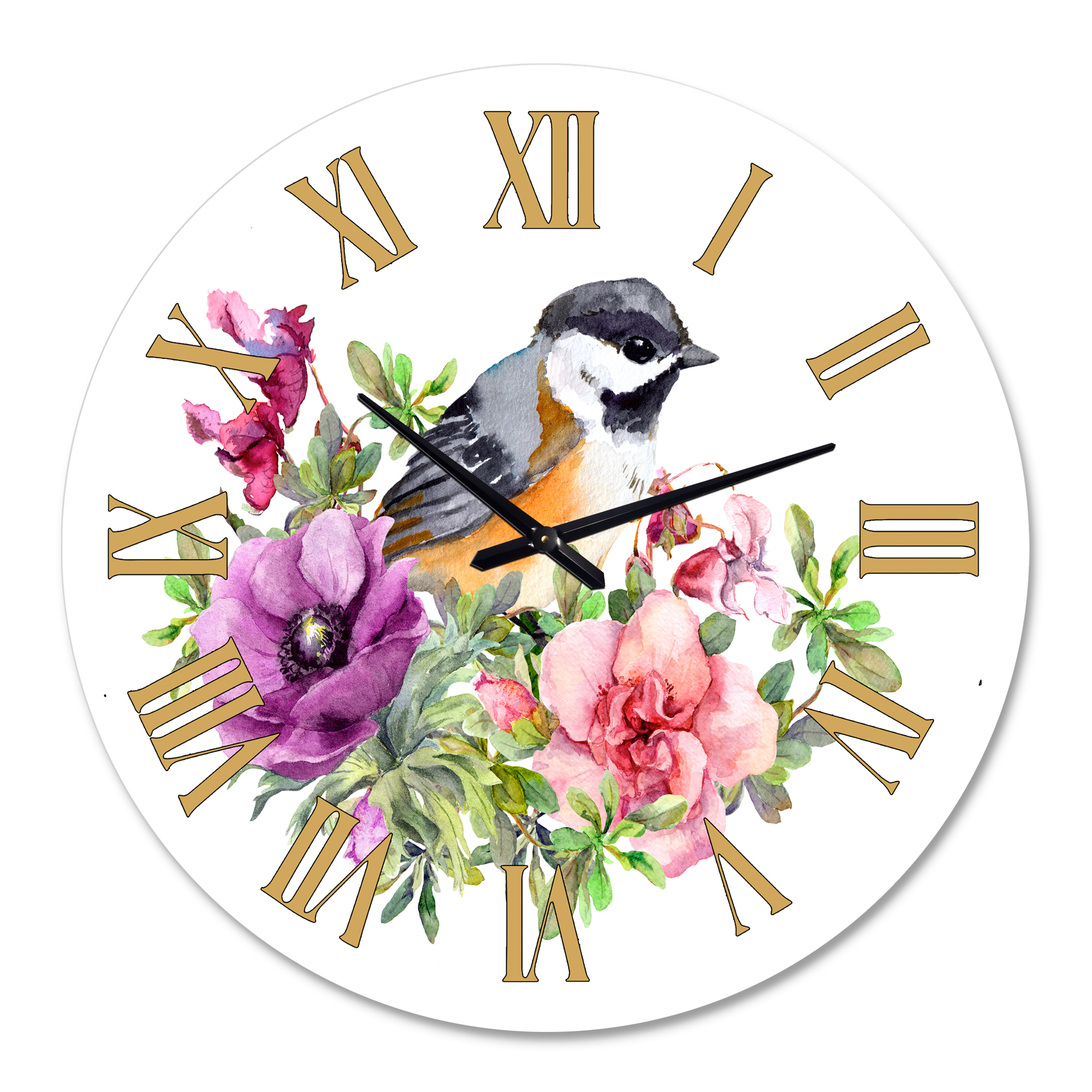 Designart 1 in Traditional Wall Clock