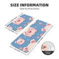 thumbnail image 2 of Sikiie Cute Pig Flowers Kitchen Mat 2 PCS Cushioned Kitchen Rug, Waterproof Non-Slip Kitchen Mats for Kitchen, Floor Home, Sink, Laundry, 2 of 6