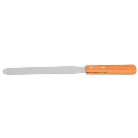 

Cake Scraper Kitchen Tool With Wooden Handle Stainless Steel Spatula For Kitchen
