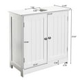 Ktaxon Pedestal Under Sink Bathroom Vanity Storage Organizer