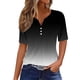 thumbnail image 1 of Camisetas Casuales de Mujer con Cuello en V Camiseta de Color Sólido, Manga Corta Casual Top para el Uso Diario, 1 of 5