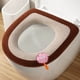 thumbnail image 4 of Herunwer Home Toilet Seat Cushion Domestic Soft Toilet Cape Cover Closestool mat Four Seasons Warm WC Winter Thickened Rim case, 4 of 5