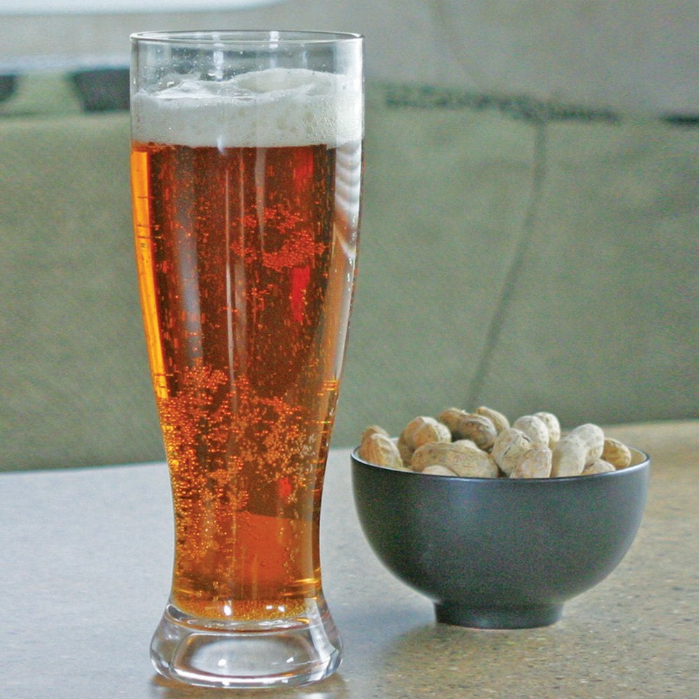 Camco 43891 - 22 oz. Polycarbonate Beer Pilsner Glass Set (2 Glasses)