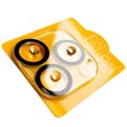 thumbnail image 1 of ZheElen Protecteur d'Écran d'Objectif de Caméra HD Résistant aux Rayures en Verre Trempé Protecteur d'Écran de Caméra Compatible avec iPhone 13 Type 4, 1 of 9