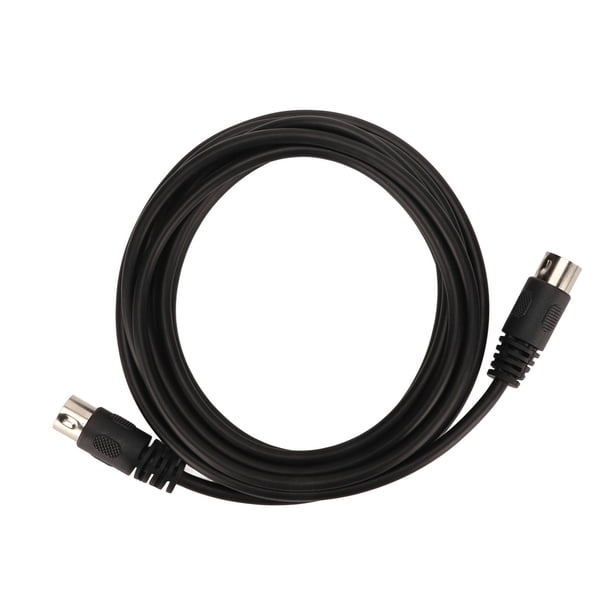 Cable De Sonido, Ligero Plug And Play DIN Cable Macho A Macho De 4 Pines Arnés De Cables Médicos Doblado Libre 9.8 Pies Para Equipos De Seguridad