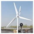 thumbnail image 2 of Home Farm 10KW Free Energy Wind Power Turbine Generators 10000W 48V 96V Three Phase Horizontal Windmill Fan 3 Blades ,Widely Use, 2 of 5