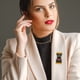 thumbnail image 3 of Broche de fiesta Social Social Battery Symbol Social Battery Slider Pin Vestido Broche Accesorio, 3 of 3