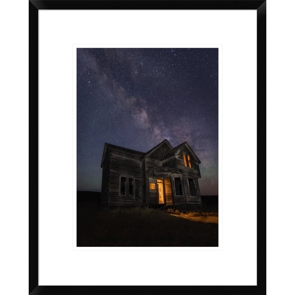 Global Gallery Miles Morgan 'Pray Nobody Is Home' Framed Wall Art