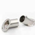thumbnail image 2 of 2Pcs Adjustable Socket Bracket Support Holder Stainless Closet Rod Flange, 2 of 8