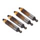 thumbnail image 4 of 4 unids RC Piezas de Coche 90mm Amortiguador Amortiguador de Metal para 1:10 Traxxas HSP Redcat RC B Abanopi Dorado, 4 of 7