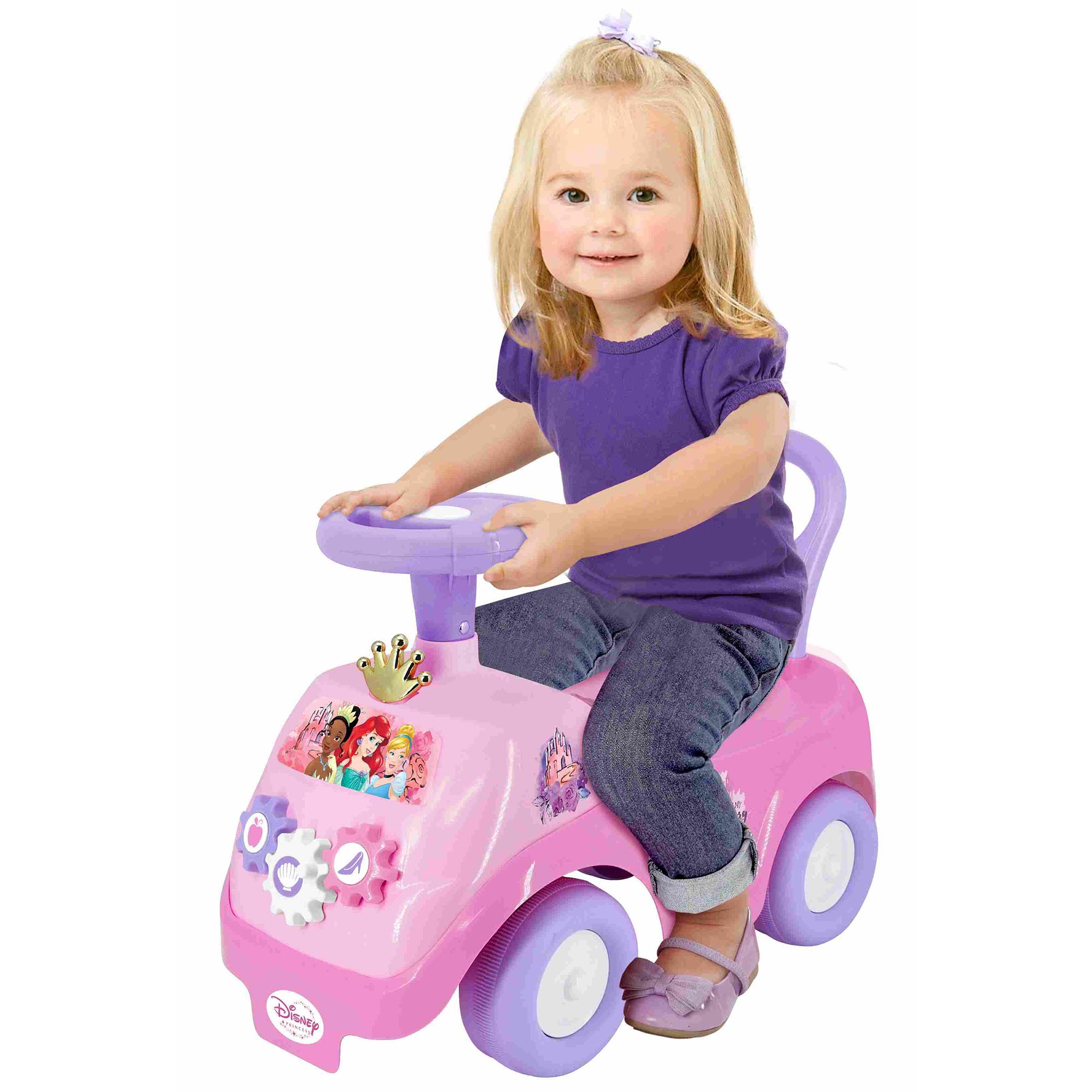 Disney Light N' Sounds Activity Princess Unisex Foot-to-Floor Ride-on - image 5 of 6