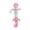 Pink__a, variant on Plumora Baby Chameleon Plush Height Toy - Multi-Functional Growth Chart Ruler Plush, Hanging for Car Seat and Stroller, Crib Toy, Stuffed Animal for Measuring Height, Soft.