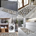 thumbnail image 2 of Black and Yellow Of Leopard Print Kitchen Rug Mat,Kitchen Runner Rugs Non Skid Washable,Decorative Kitchen Floor Mats for Kitchen,Sink,Laundry,17"X47", 2 of 5