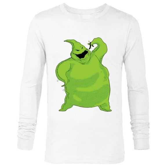 Disney The Nightmare Before Christmas Oogie Boogie Snacktime - Long Sleeve T-Shirt for Men - Customized-White