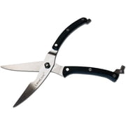 LavaLock® BBQ Kitchen Poultry Shears - Heavy Duty Spring Loaded Kitchen Scissors- High Quality Stainless Steel