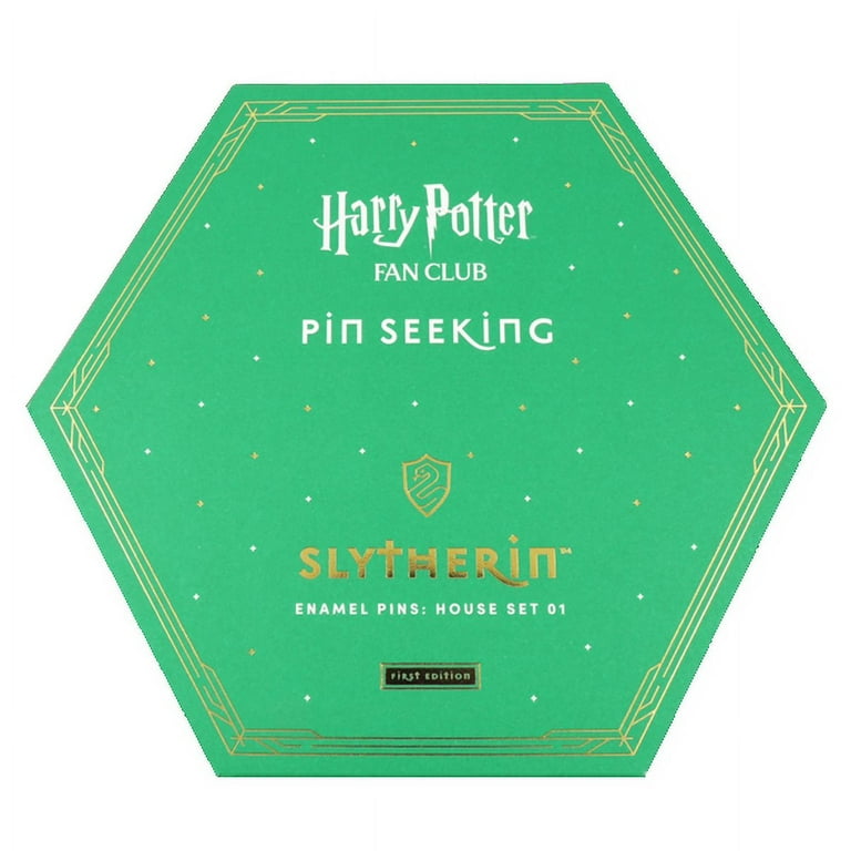 Harry Potter Fan Club Pin Seeking First Edition Slytherin House