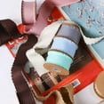 thumbnail image 3 of Dserhfy Gift Wrapping Ribbon Twill Pattern Ruffled Edge Exquisite Cake Bouquet Flower Wrapping Ribbon Home Supply, 3 of 8