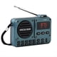 thumbnail image 5 of Radio Digital Portátil con Bluetooth 5.0, Receptor de Radio FM con Pantalla LED, Disco U, Tarjeta TF, Reproductor de MP3 y Altavoz B, 5 of 5