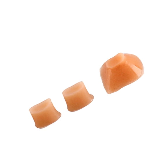 Raindrops 3Pcs Flute Key Cork Plugs in Light Brown for Flute Parts Replacement