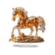 thumbnail image 3 of Decoración de letrero con forma de caballo acrílico con soporte, escultura de estatua ligera creativa para decoración de gabinete, oficina y sala de e, 3 of 9