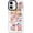Cute Vintage Soft Slim TPU, variant on for iPhone 17 Pro Max Case, Clear Summer Cherry Bows Strawberry Design Collage, Military-Grade Drop Protection, Cute Vintage TPU Protective Cover with Camera Control for Girls Teens