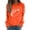 Orange, variant on New & Trending Fashion Pohista Women's Shirts Casual Loose Long Sleeve Athletic Shirts for Women Fall Shirt My Items Ordered Pullover Sweatshirts
