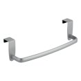 thumbnail image 6 of mDesign Steel Metal Over Cabinet Towel Rack Storage Organizer Bar - Silver, 6 of 6