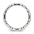 thumbnail image 7 of 925 Sterling Silver 6mm Brushed Fancy Band Ring Size 10.5, 7 of 7