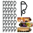 thumbnail image 1 of Vaidha 120 Pcs Christmas Light Clips Holiday Light Clips Outdoor String Light Gutter Hooks Plastic Clip For Hanging Outdoor Lights Christmas Tree, 1 of 1