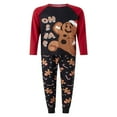 thumbnail image 4 of MesaSe Christmas Pajamas for Family  Gingerbread Man Print, 4 of 11
