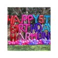 thumbnail image 3 of 40 Inch Large Pink Letter Balloons Big Size Jumbo Mylar Foil Helium Balloon for Birthday Party Celebration Decorations, Alphabet A B C D E F G H I J K, 3 of 4