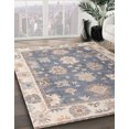 thumbnail image 2 of Ahgly Company Indoor Rectangle Abstract Gray Oriental Area Rugs, 5' x 7', 2 of 6