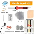 thumbnail image 2 of 100W Plastic Welder Kit With 7 Types of Welding Material, Soldering Iron Kit With 3 Tips & 5 Reinforcing Stainless Steel Mesh for Repairing, 2 of 7