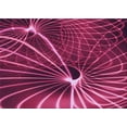 thumbnail image 1 of Ahgly Company Machine Washable Indoor Rectangle Transitional Magenta Pink Area Rugs, 2' x 4', 1 of 7