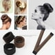 thumbnail image 4 of Vogacara 3 piezas de línea de cabello Artificial para mujeres, fabricante de moños para el cabello, portátil, flexible, para niñas, damas, baile, Cuidado del cabello Vogacara CE015016-00B, 4 of 6