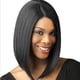 thumbnail image 1 of Pelucas sintéticas de cabello corto y liso para mujeres negras Peluca estilo europeo y americano Bobo Hood, 1 of 2