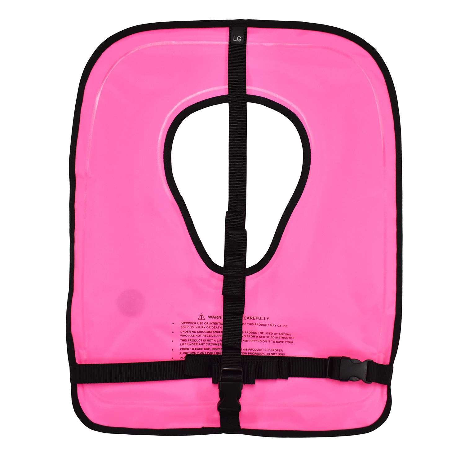 Buy Scuba Choice Scuba Choice Adult Neon Pink Snorkel Vest with Name