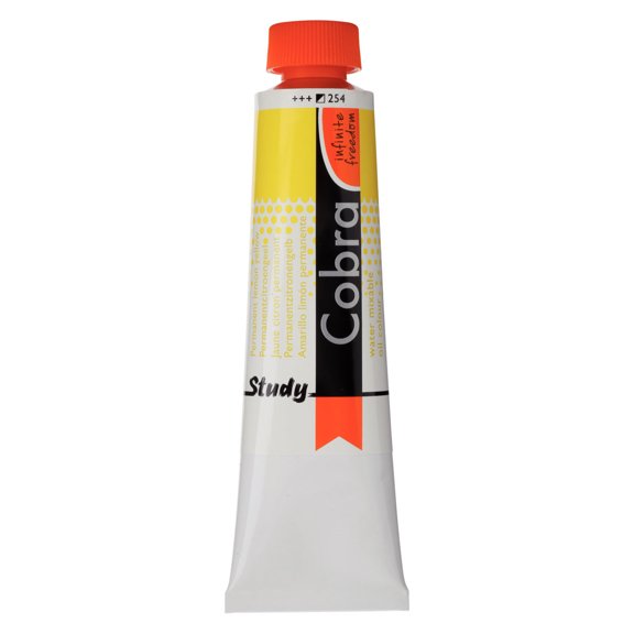 Rembrandt/Talens Cobra Study Water Mixable Oil Colour, 40ml, Permanent Lemon Yellow
