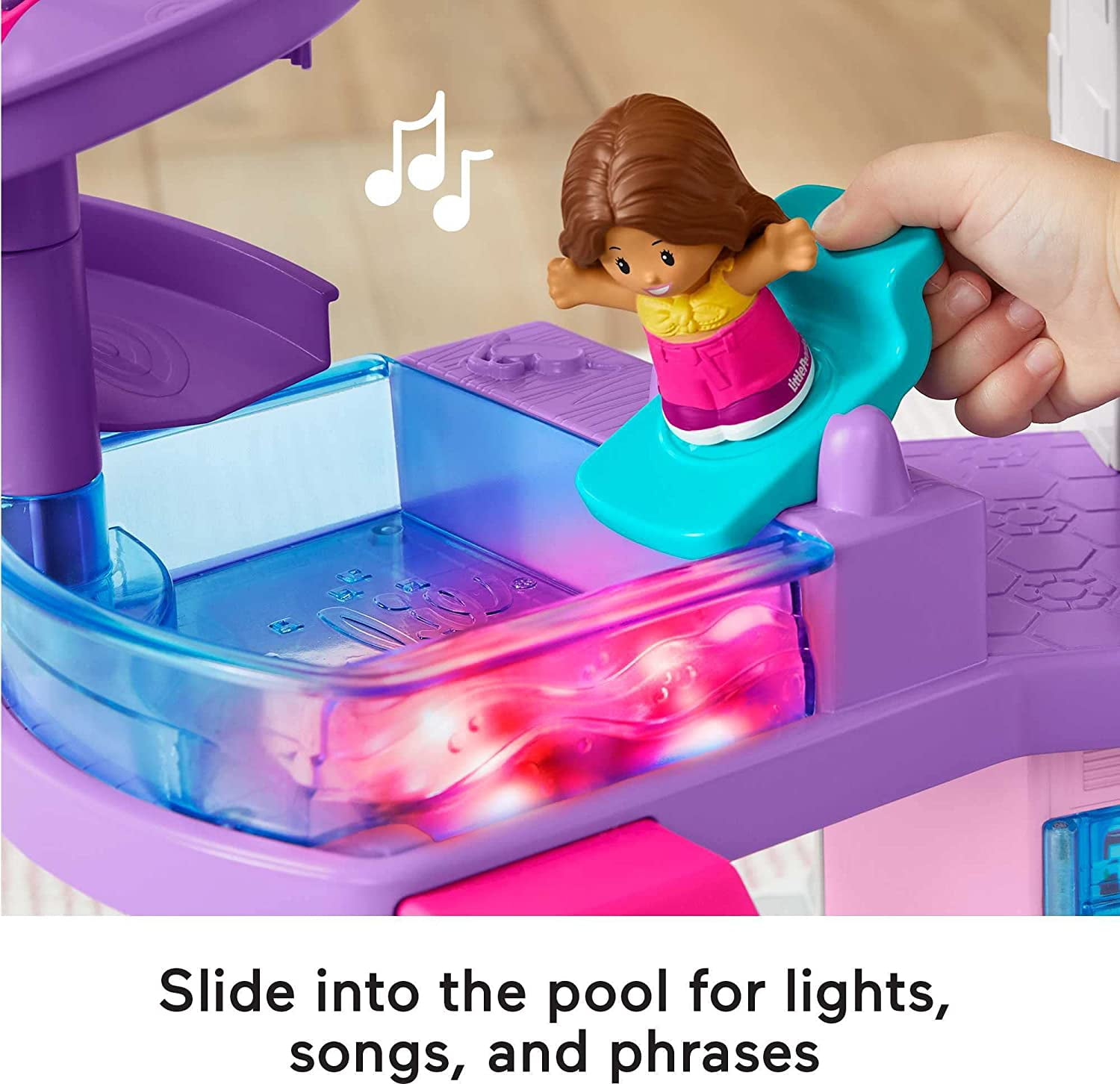 Barbie Little DreamHouse Interactive Playset for Toddlers, 3 Floors, Lights & Sounds