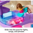thumbnail image 4 of Barbie Little DreamHouse Interactive Playset for Toddlers, 3 Floors, Lights & Sounds, 4 of 6