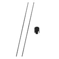 thumbnail image 3 of Palo de alineación de Golf perfecl entrenador de swing completo portátil Negro, 3 of 8