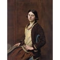 thumbnail image 2 of George Spencer Watson 15x18 Black Ornate Wood Framed Double Matted Museum Art Print Titled - Mary Spencer Watson (1930), 2 of 5