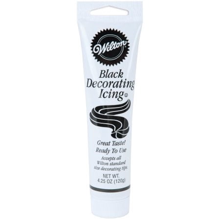 Wilton Ready-To-Use Icing Tube, Black, 1 Ct