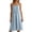 Light Blue#6, variant on Guieoi Summer Dresses for Women Embroidered Square-Neck Sleeveless Casual Floral Dress with Pockets Blue M