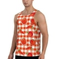 thumbnail image 2 of Haiem Tomatoes And Chili Men Workout Tank Top Gym Bodybuilding Sleeveless Muscle T Shirts Athletic Tank Breathable Workout Shirt-3X-Large, 2 of 9
