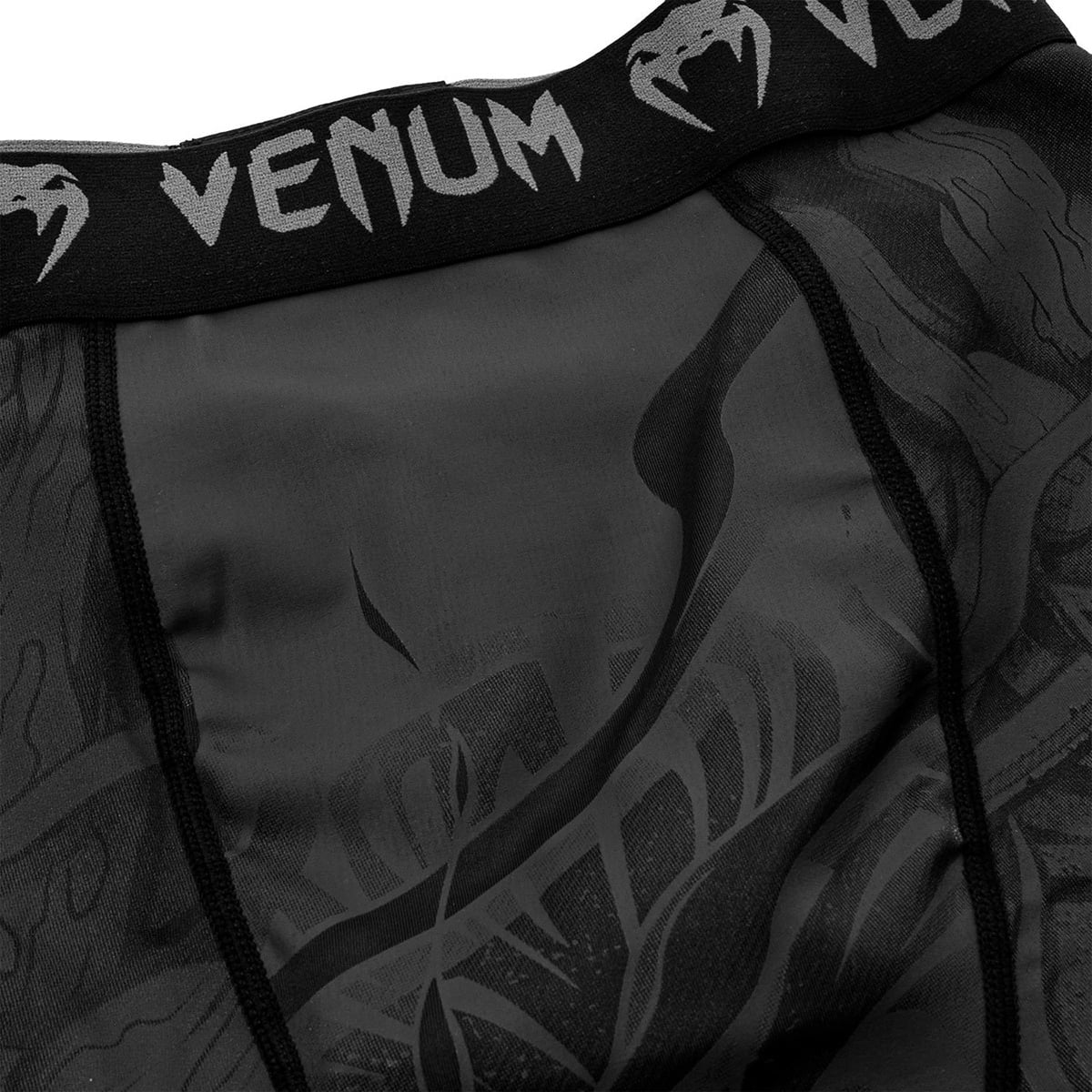 Details about   Venum Devil MMA Compression Shorts Black/Black 