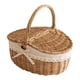 thumbnail image 1 of Cesta de mimbre, cesta de picnic de mimbre, bonita cesta de juguetes para niños con lavable 26 cm x 18 cm x 13 cm, 1 of 9