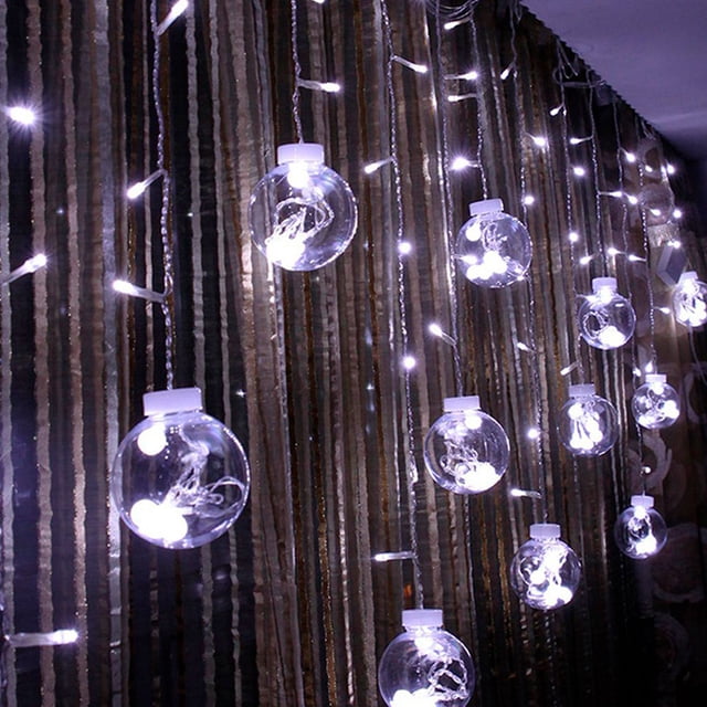 Cortina de Luces La Merced Cable Transparente 2.6 m